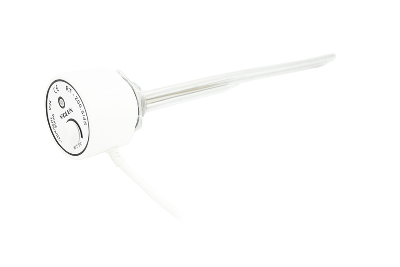 DAS HEIZELEMENT MIT ELEKTRONISCHEM THERMOSTAT 2000W 5/4" - KNOPF (GB01.2054G85)