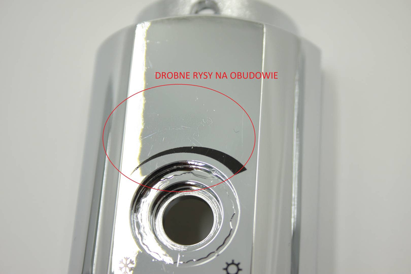GRZAŁKA ELEKTR. DO GRZEJNIKA 1200W CHROM (GL01.1200CH) UŻYWANA