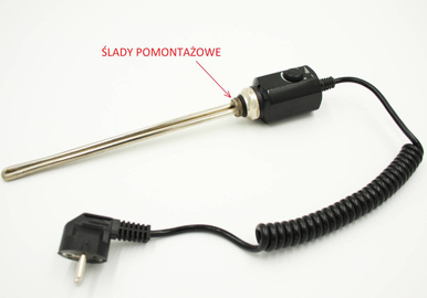 ELEKTRISCHE HEIZELEMENTE FÜR BADEZIMMER-HEIZKÖRPERA 900W SCHWARZ  (GL01.900BK) B-WARE