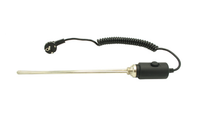 BATHROOM HEATER WITH ELECTRONIC THERMOSTAT 900W BLACK MAT (GL02.900BKM)