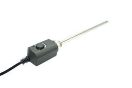 BATHROOM HEATER WITH ELECTRONIC THERMOSTAT 600W BLACK MATT (GL01.600AN)