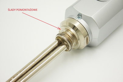 ELEKTRISCHE HEIZELEMENTE FÜR BADEZIMMER-HEIZKÖRPERA 600W SILBER MATT (GL01.600SLM) B-WARE