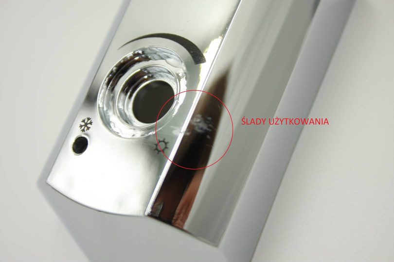 GRZAŁKA ELEKTR. DO GRZEJNIKA 900W CHROM (GL01.900CH) UŻYWANA
