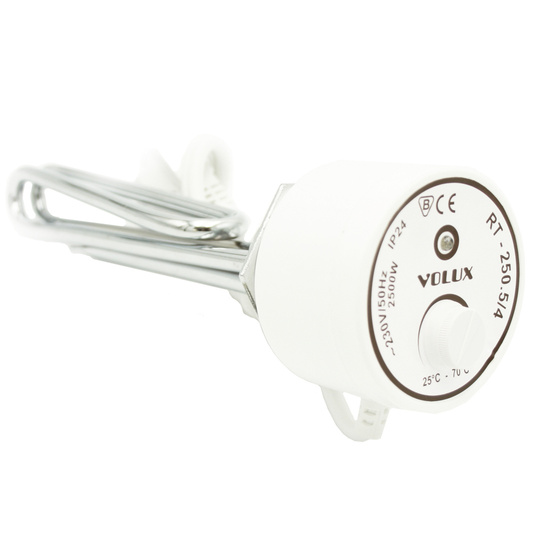 HEATER WITH THERMOSTAT 2500W 5/4" TO THE BOILER - BEND (GB01.2554G)
