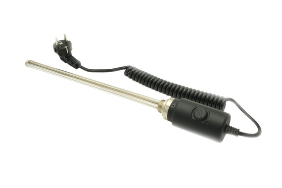 BATHROOM HEATER WITH ELECTRONIC THERMOSTAT 900W BLACK MAT (GL02.900BKM)