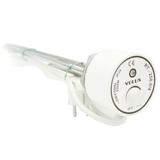 HEATER WITH THERMOSTAT 2500W 6/4" TO THE BOILER (GB01.2564P)