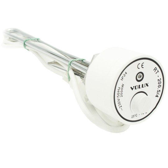 HEATER WITH THERMOSTAT 2000W 5/4" TO THE BOILER (GB01.2054P)