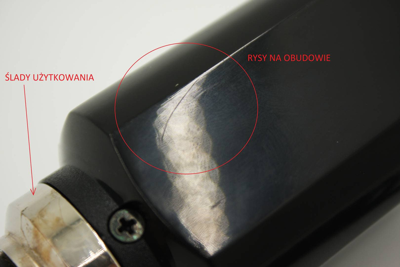 GRZAŁKA ELEKTR. DO GRZEJNIKA 1200W CZARNA (GL01.1200BK) UŻYWANA